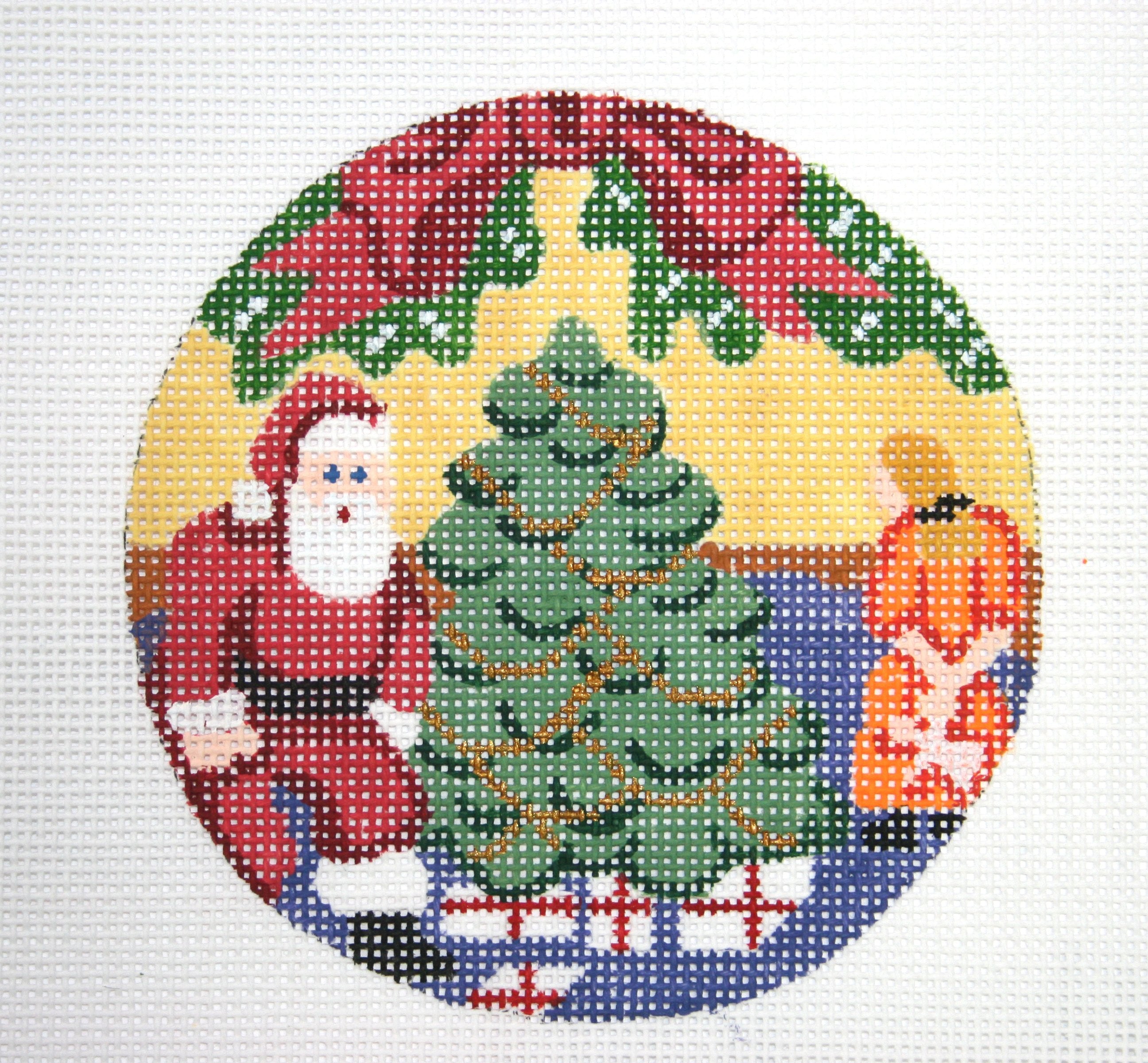 Santa's Here Ornament