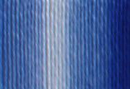 Presencia Perlé Cotton Thread - 9705 Variegated Royal Blue