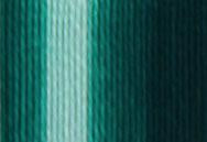 Presencia Perlé Cotton Thread - 9800 Dark Variegated Seagreen