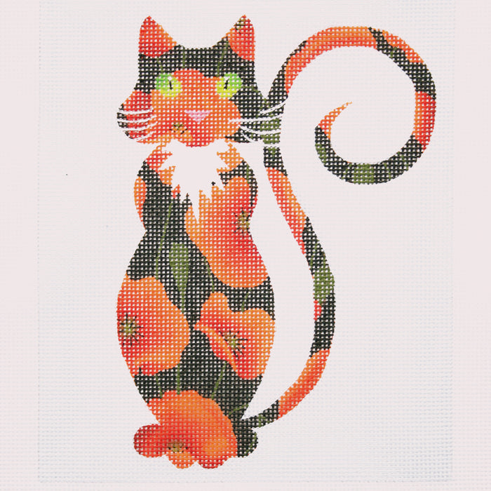 Poppies Cat