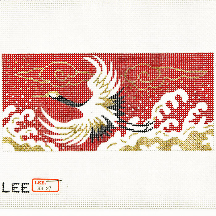 Crane On Red