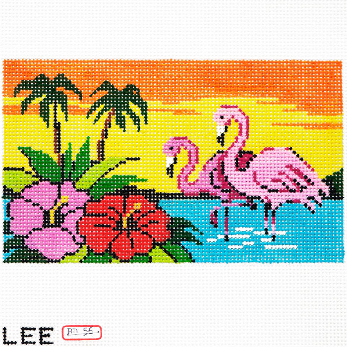 Flamingo Sunset