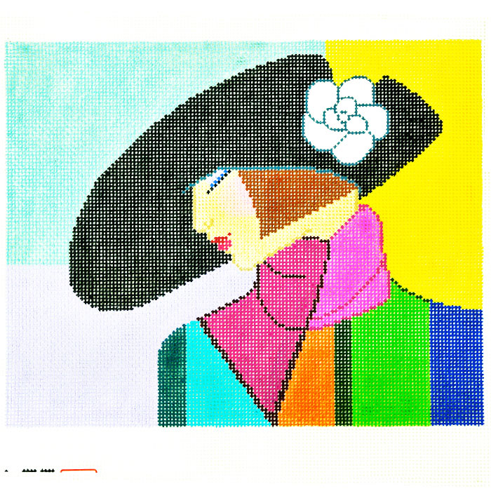 Lady With Black Hat