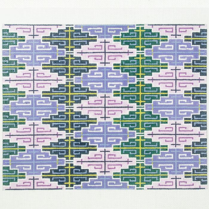 Purple Geometric