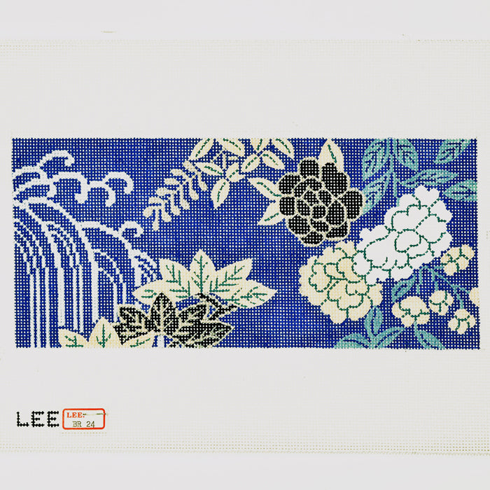 Floral On Periwinkle