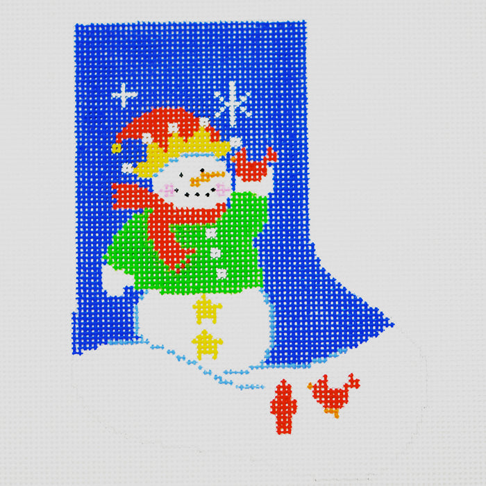 Snowman & Cardinals