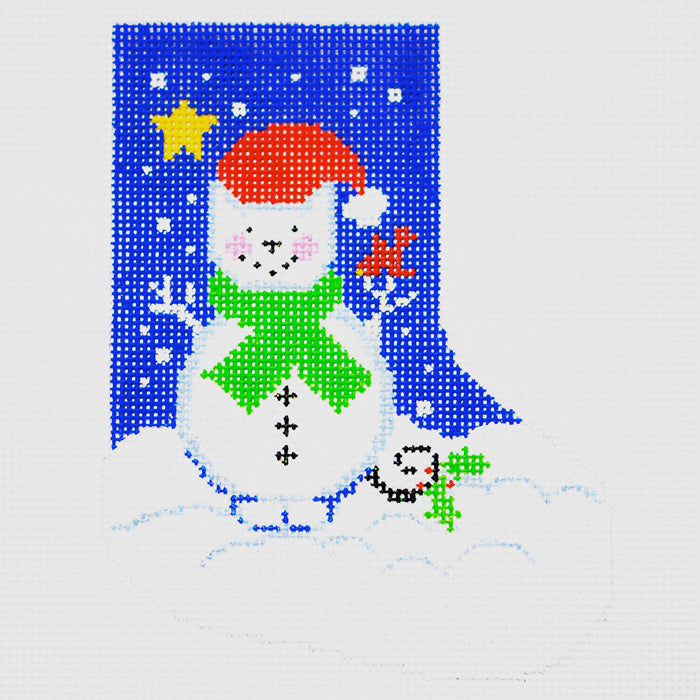 Cat Snowman