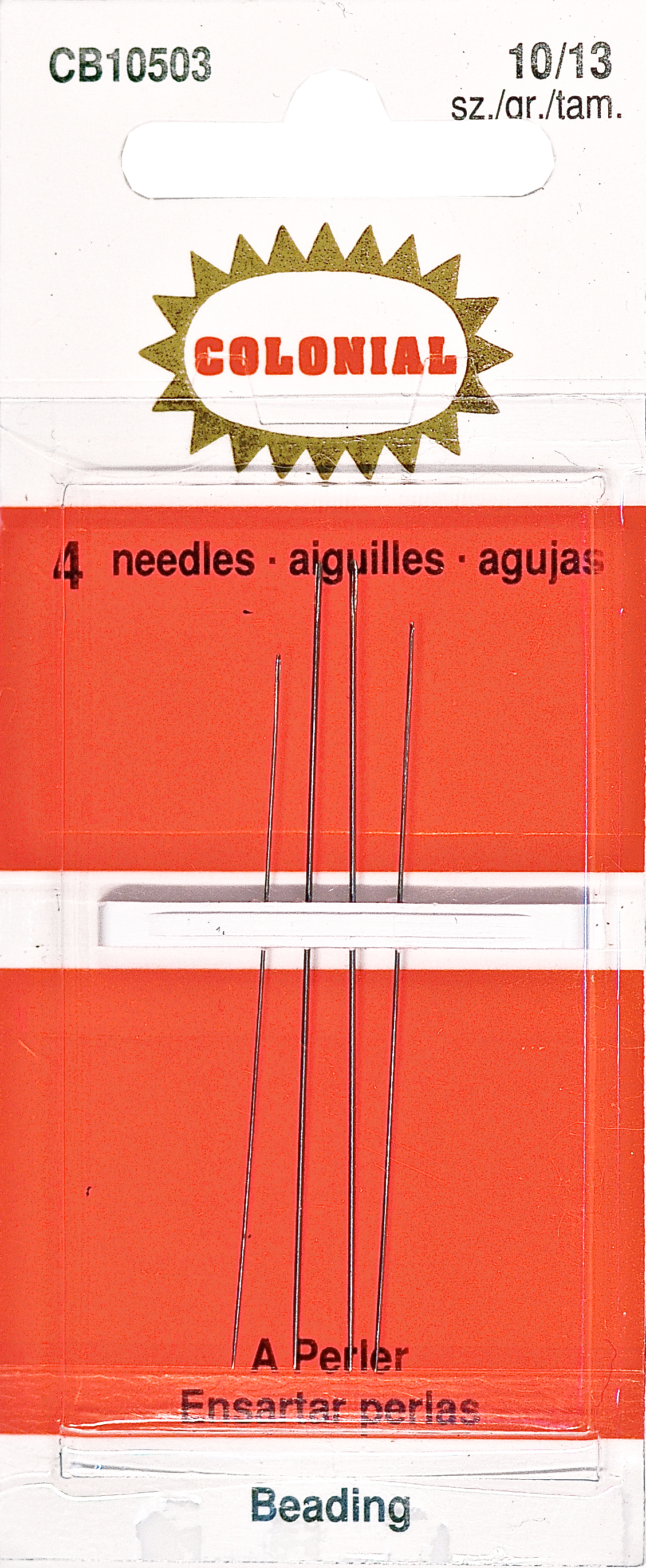 colonial bodkin/rafia needle set
