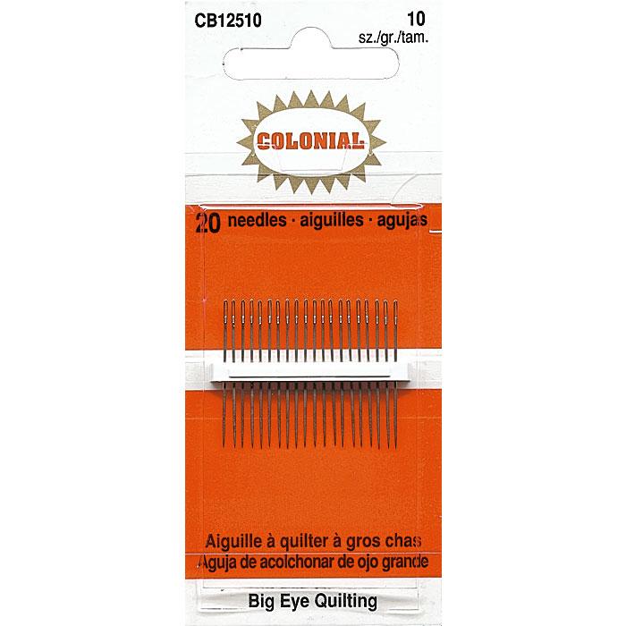 colonial quilting big-eye needles