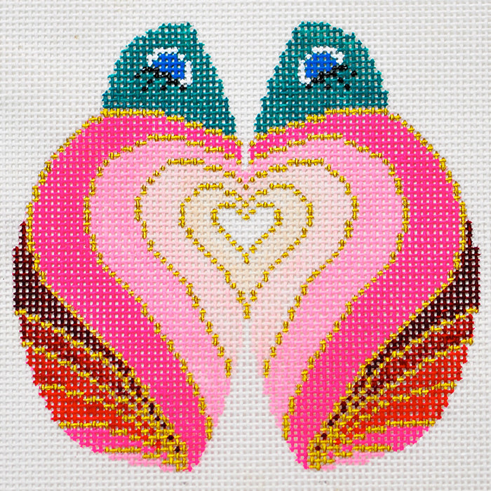 Pink Heart Petite Love Bug