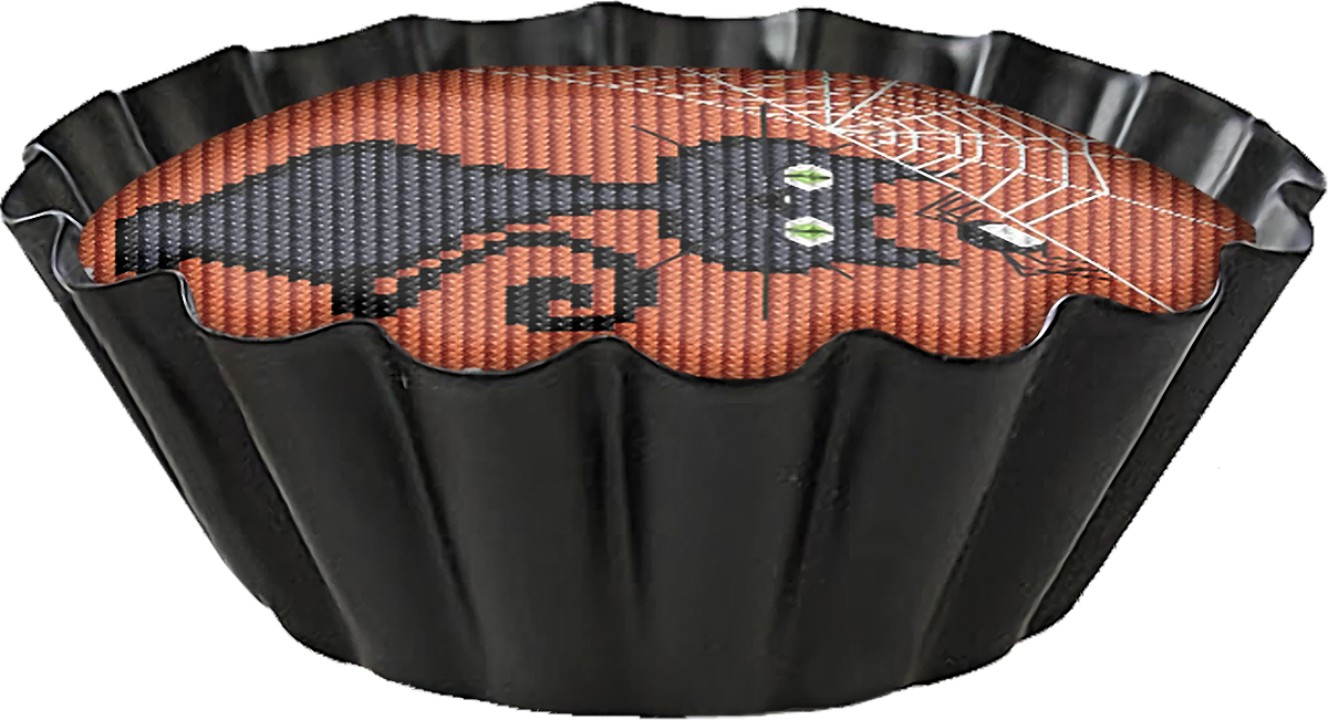 Black Cat Spooky Ornament