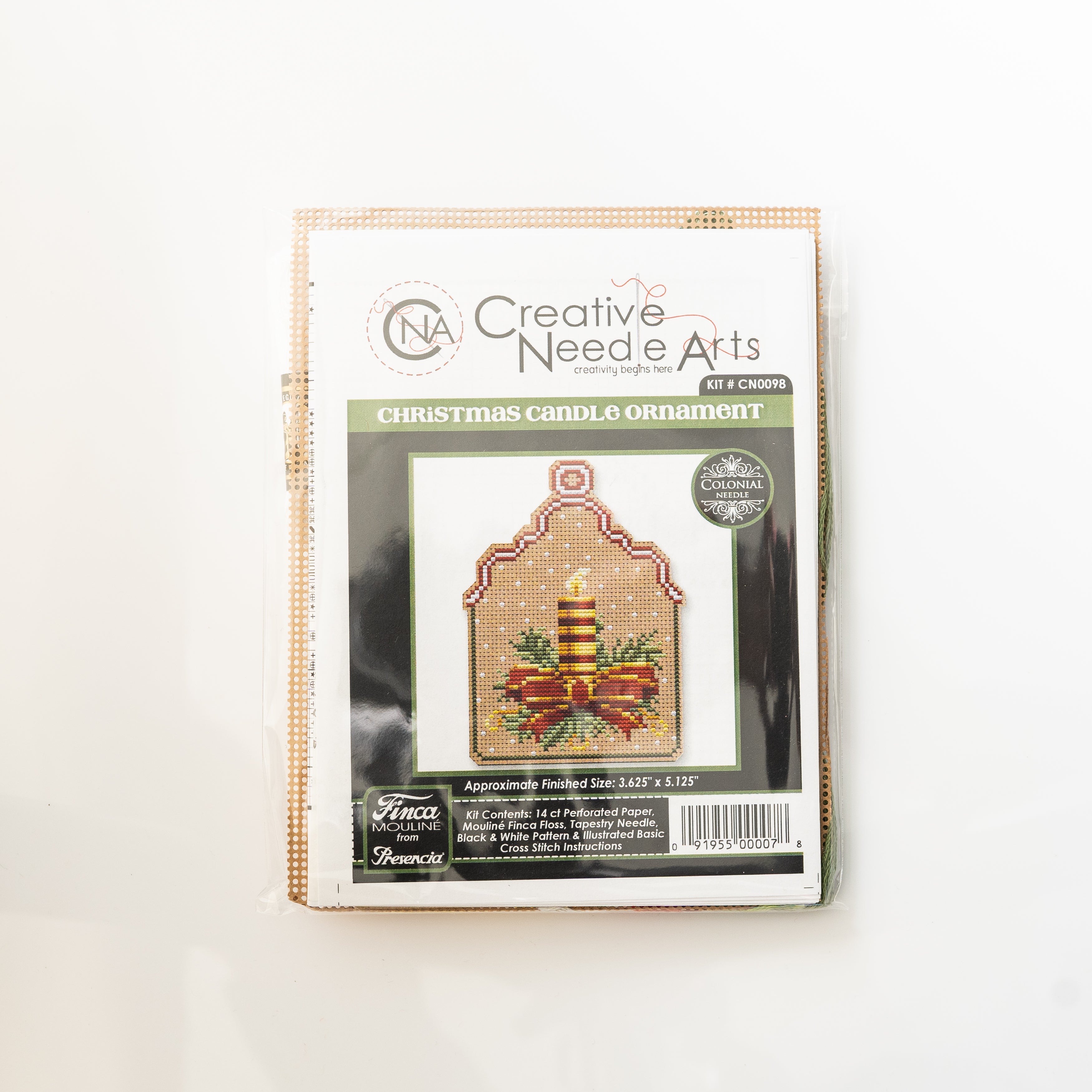 Christmas Candle Ornament