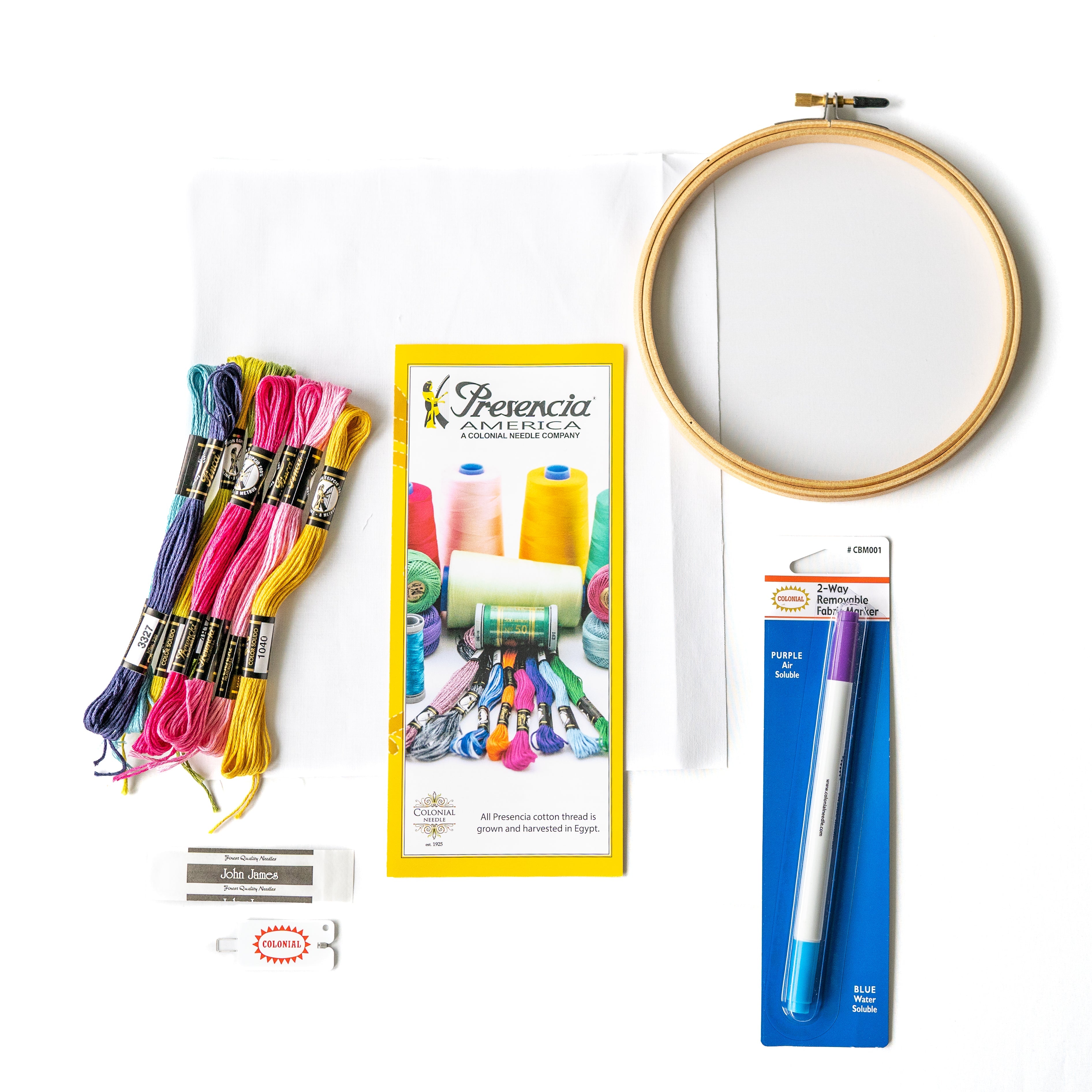 Floral Fun Embroidery Kit