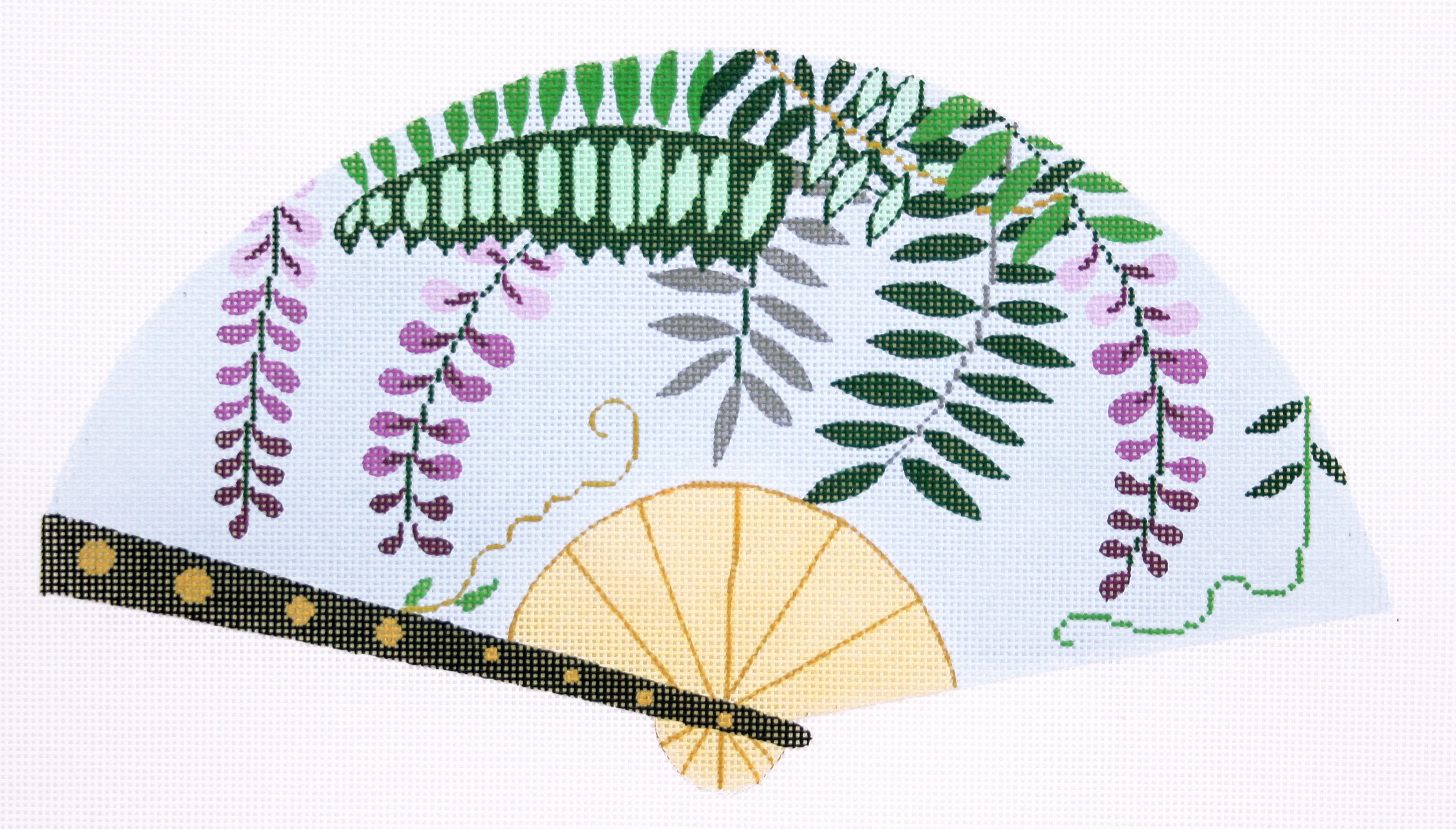Vines & Dragonflies Fan