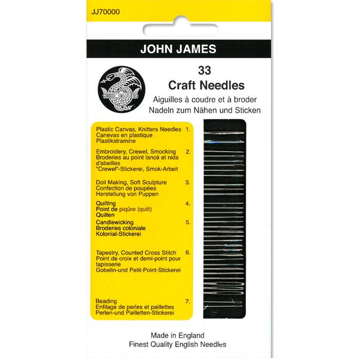 John James 30 Assorted Needles