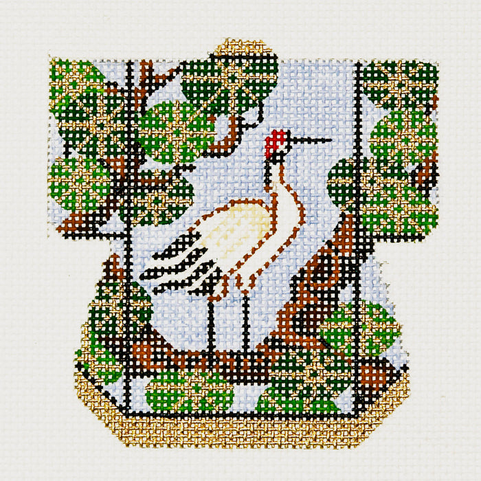 Standing Crane Petite Kimono