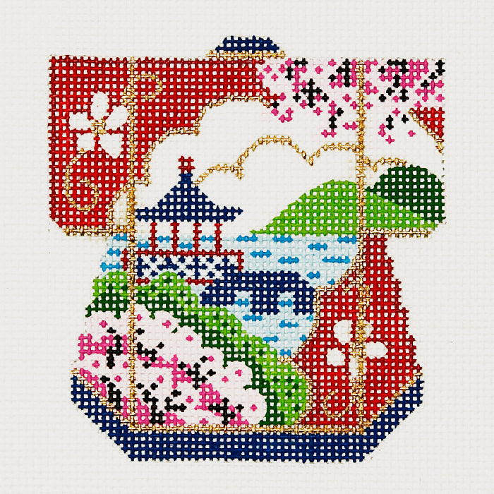 Water View Petite Kimono