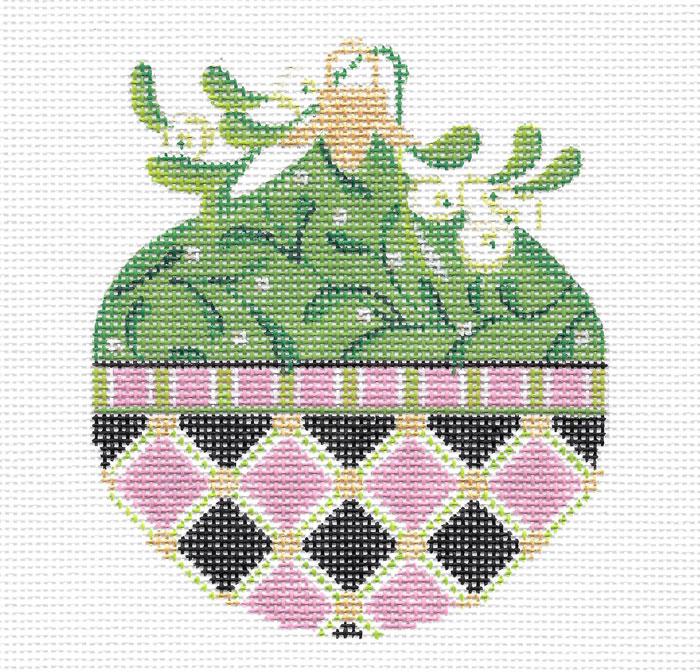 Cool Jade Kissing Ball Stitch Guide