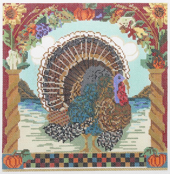 Handsome Tom Turkey Stitch Guide