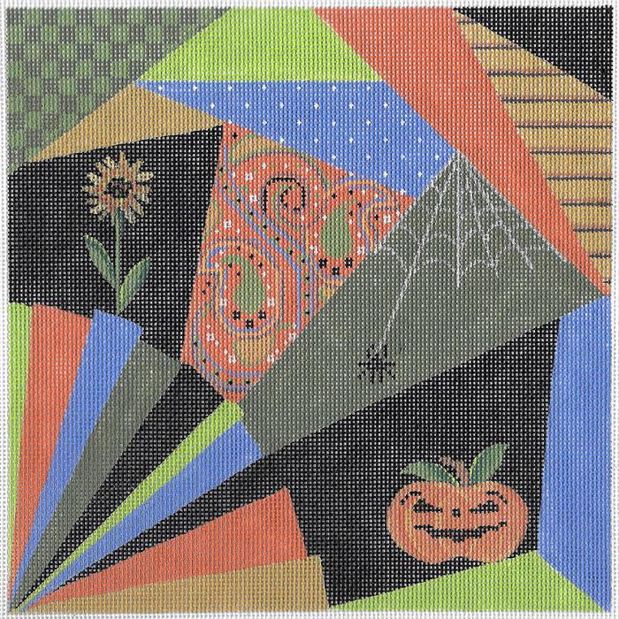 Halloween Crazy Quilt Stitch Guide