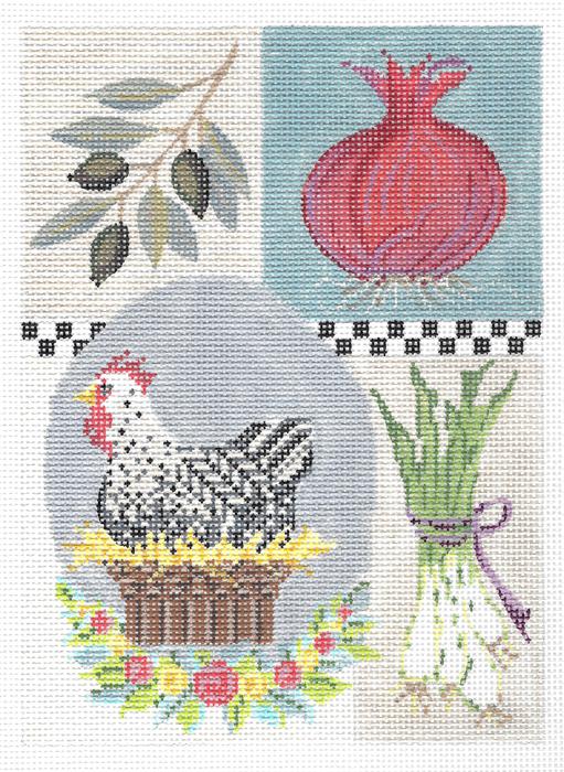 Hen Kitchen Sampler Thread Kit