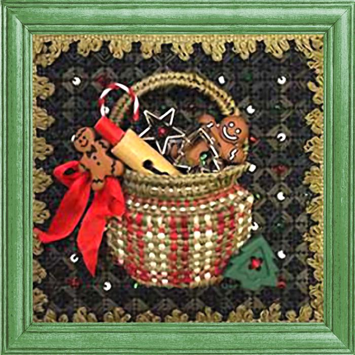 Tiny Christmas Baking Basket