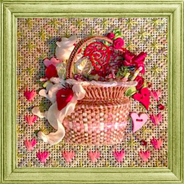Tiny Valentines Basket