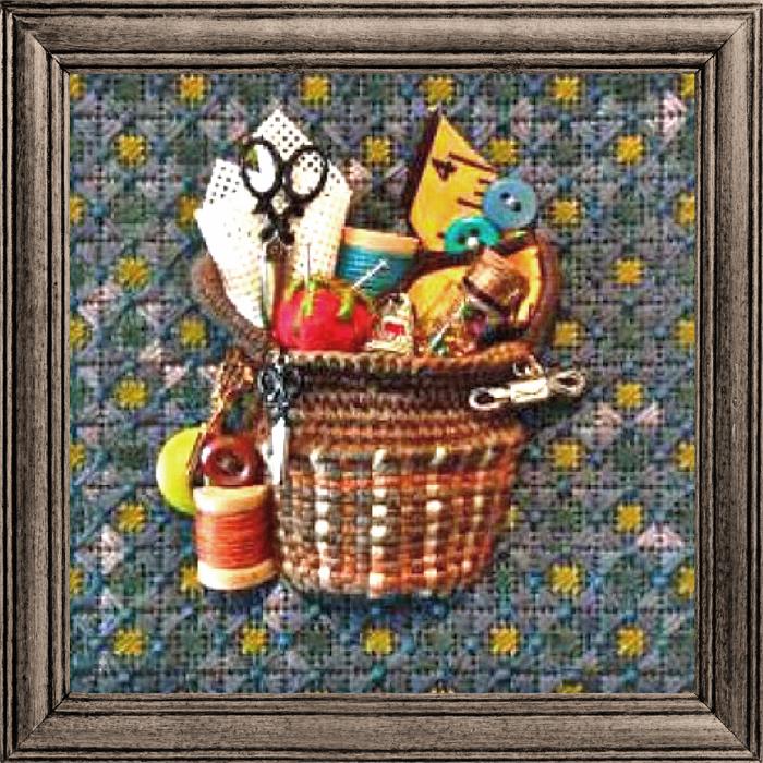 Tiny Stitching Basket Kit