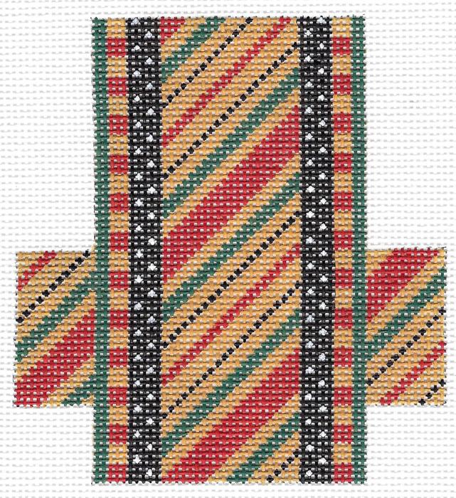 Ochre Candy Stripe
