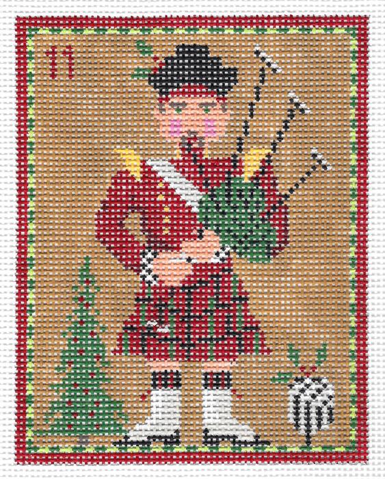 Eleven Pipers Piping