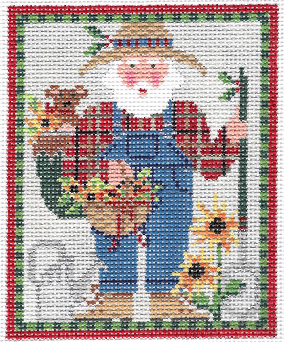 Mini Gardening Santa Stitch Guide