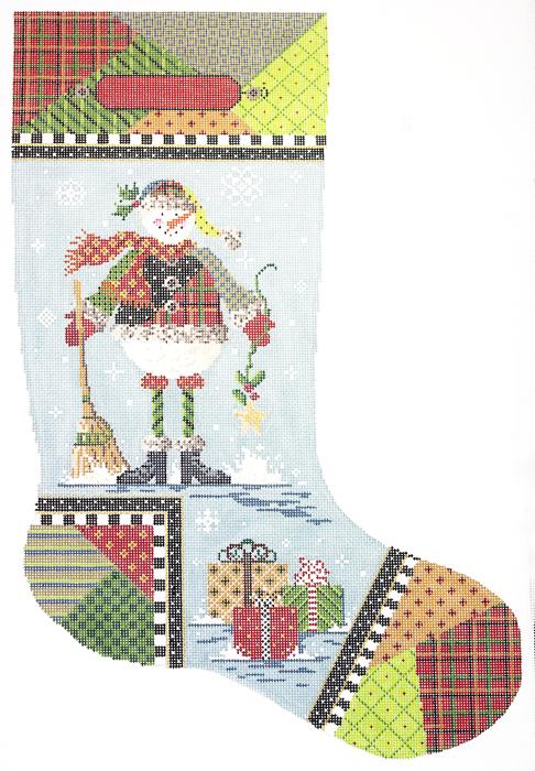 Patchwork Paul Stocking