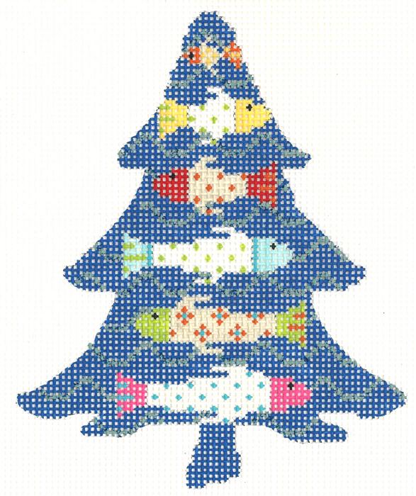 Stitch Guide Funky Fish Tree