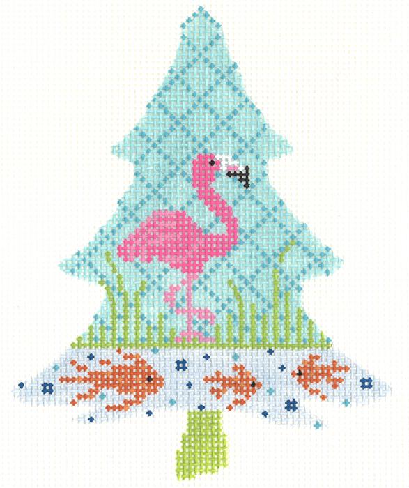 Tropics Flamingo Tree Thread Kit