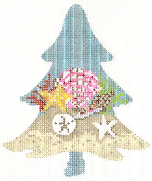 Seashells at the Shore Tree Thread Kit