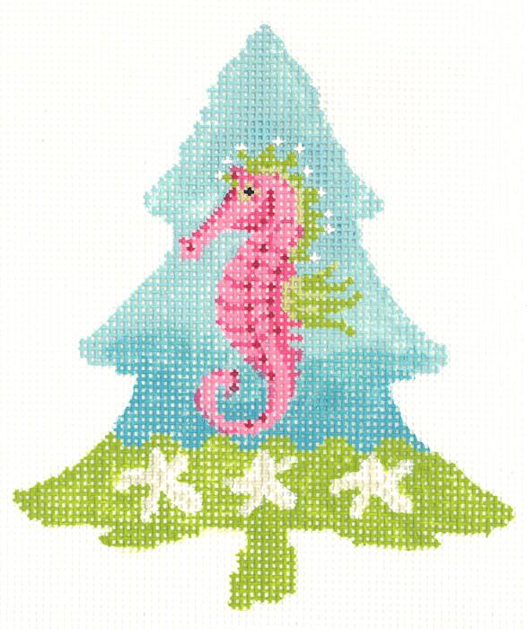 Seahorse & Starfish Tree Stitch Guide