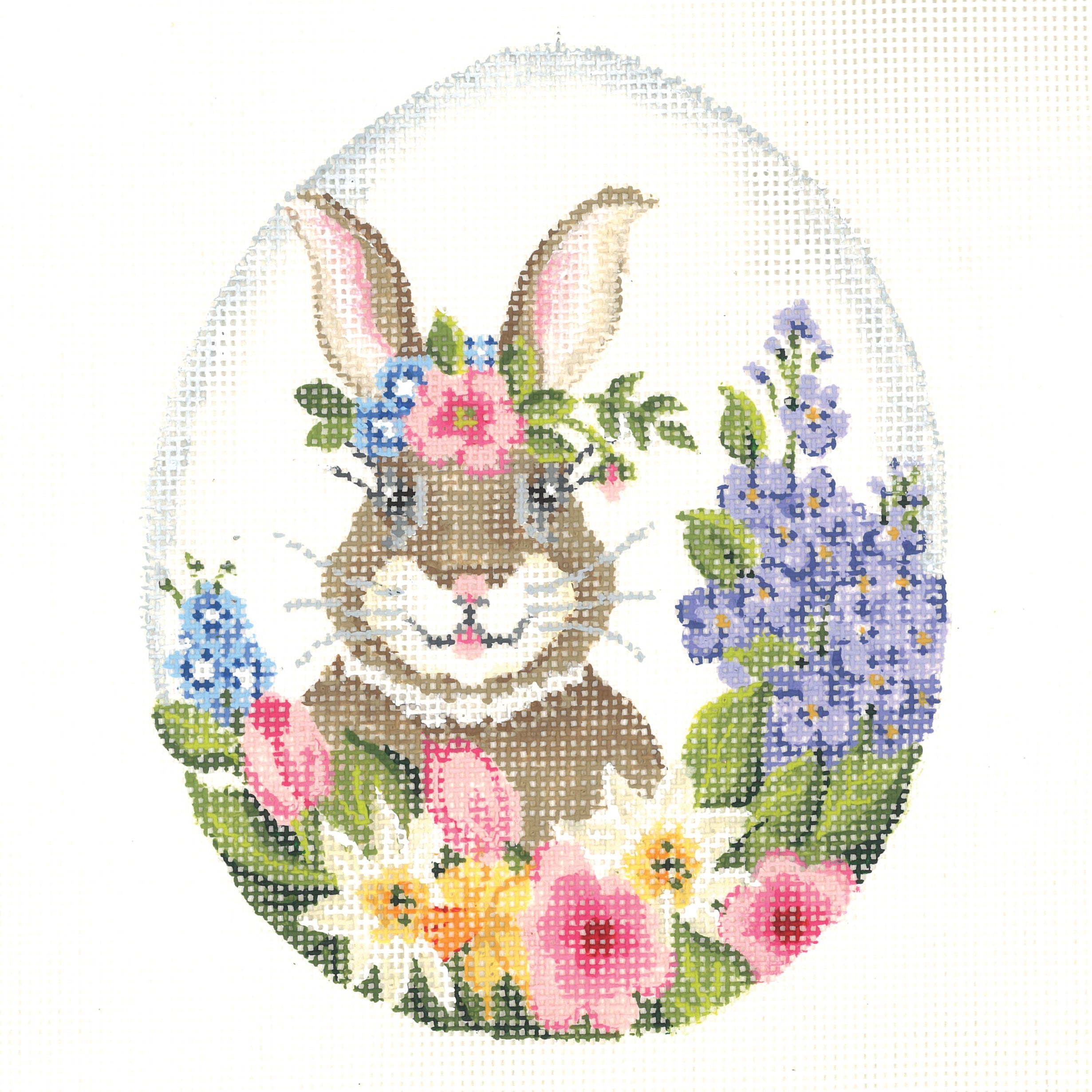 Lady Hare in Easter Garden