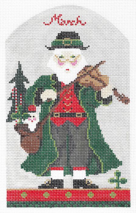 March Santa Stitch Guide