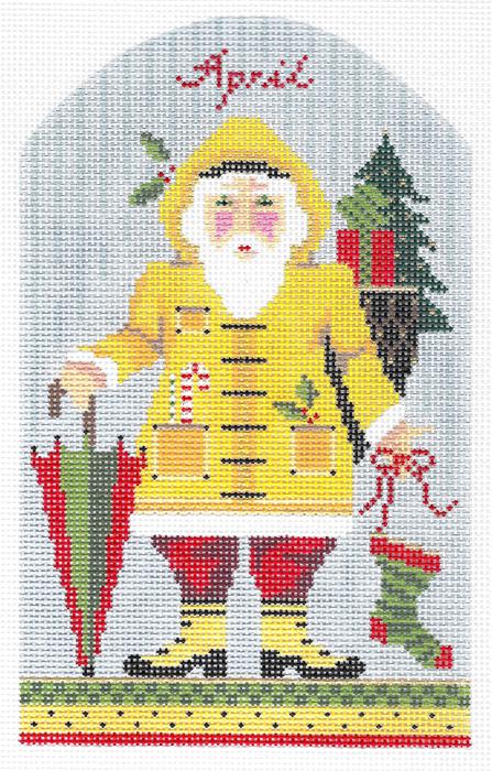 April Santa Stitch Guide