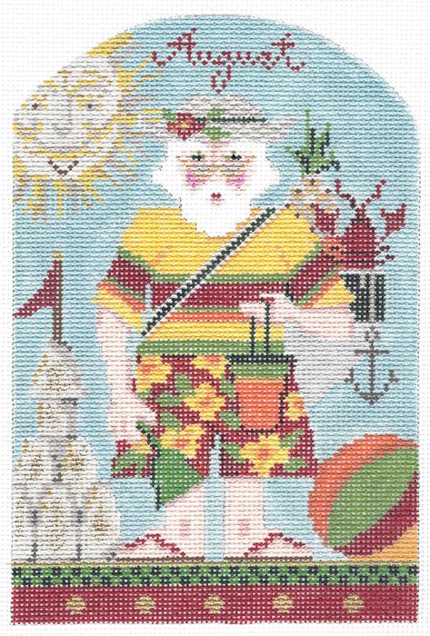August Santa Stitch Guide