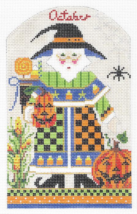 October Santa Stitch Guide