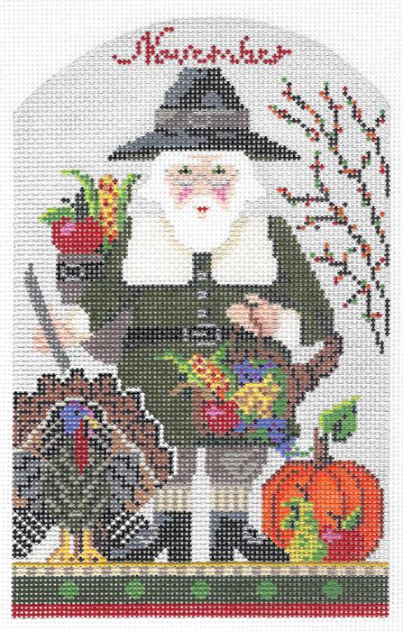 November Santa Stitch Guide