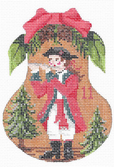 Eleven Pipers Piping Pear Stitch Guide