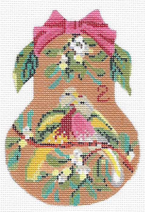Two Turtle Doves Pear Stitch Guide
