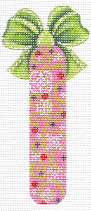 Pink Swirl & Snowflakes