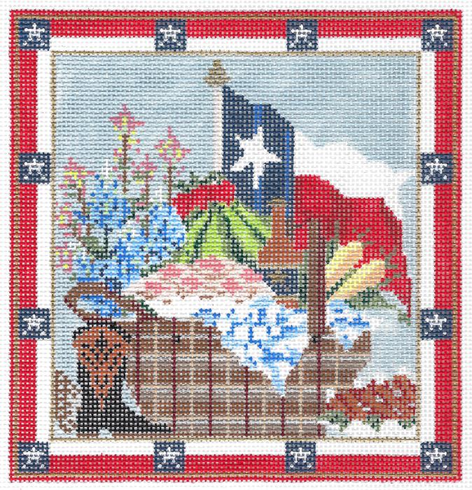 Texas Picnic Basket Stitch Guide