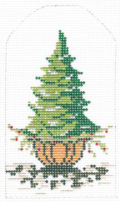 Pine-in-a-Pot Stitch Guide