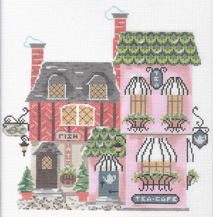 Tea Cafe & Fish Haus Stitch Guide