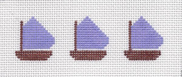Lilac Sailboats Jewelry Box Insert