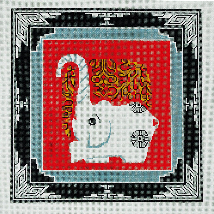 Elephant with Border